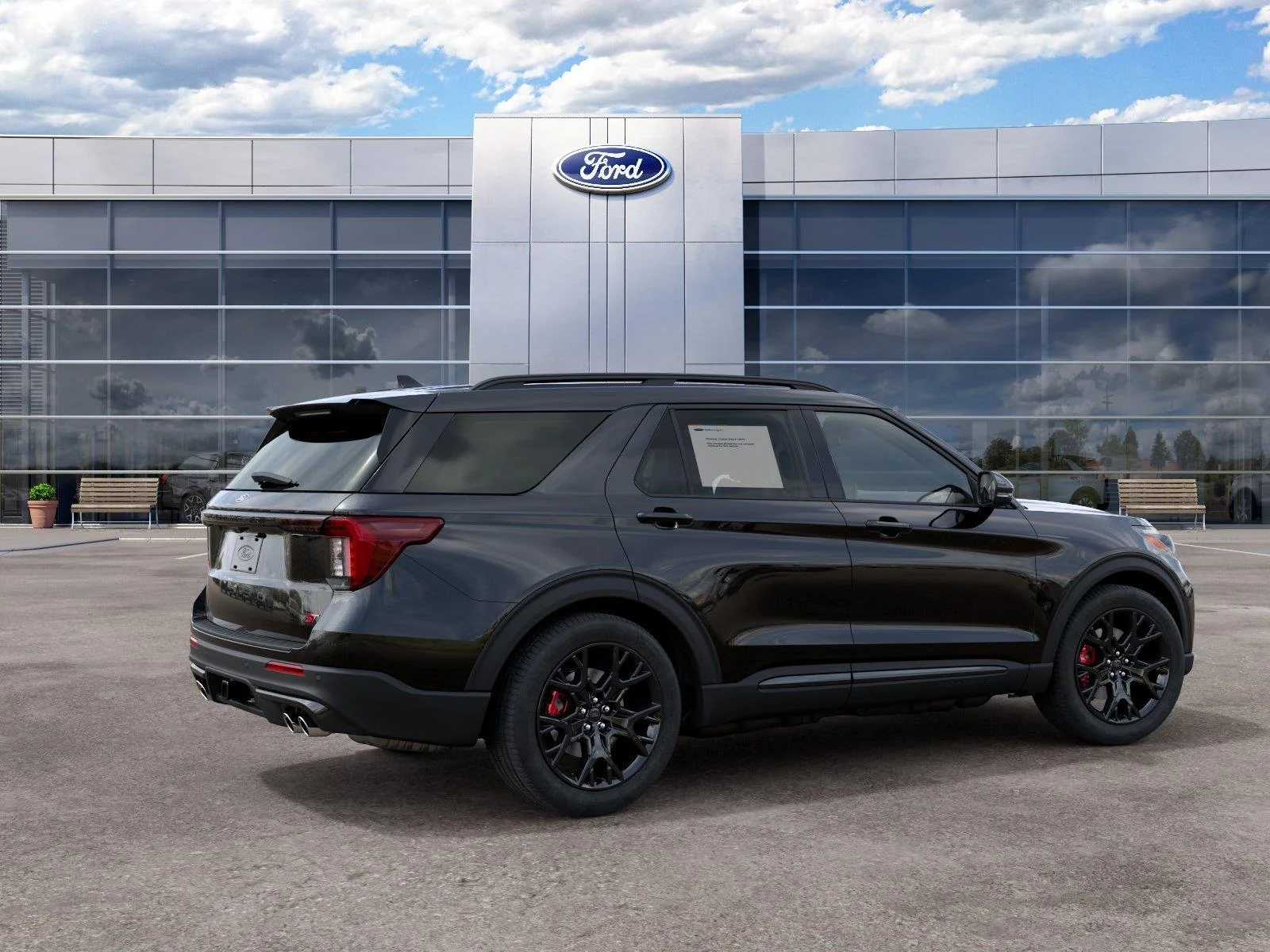 New 2027 Agate Black Metallic Ford ST image 6