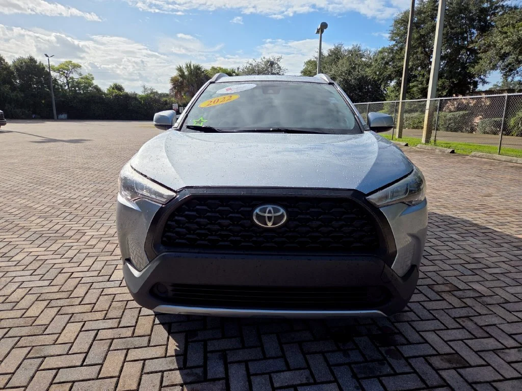 Certified Used 2022 Silver Toyota LE image 2