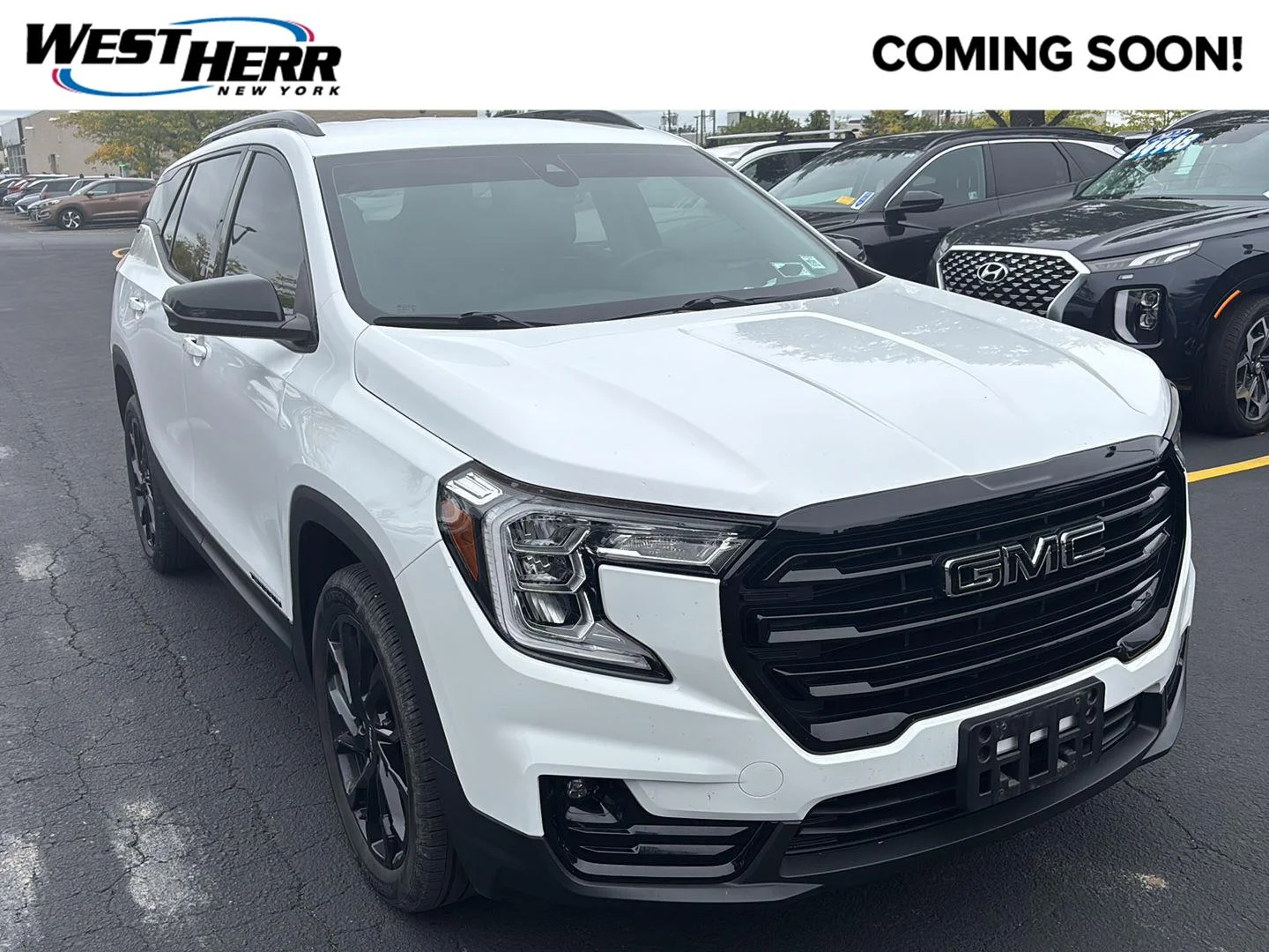 Used 2023 Summit White GMC SLT image 1