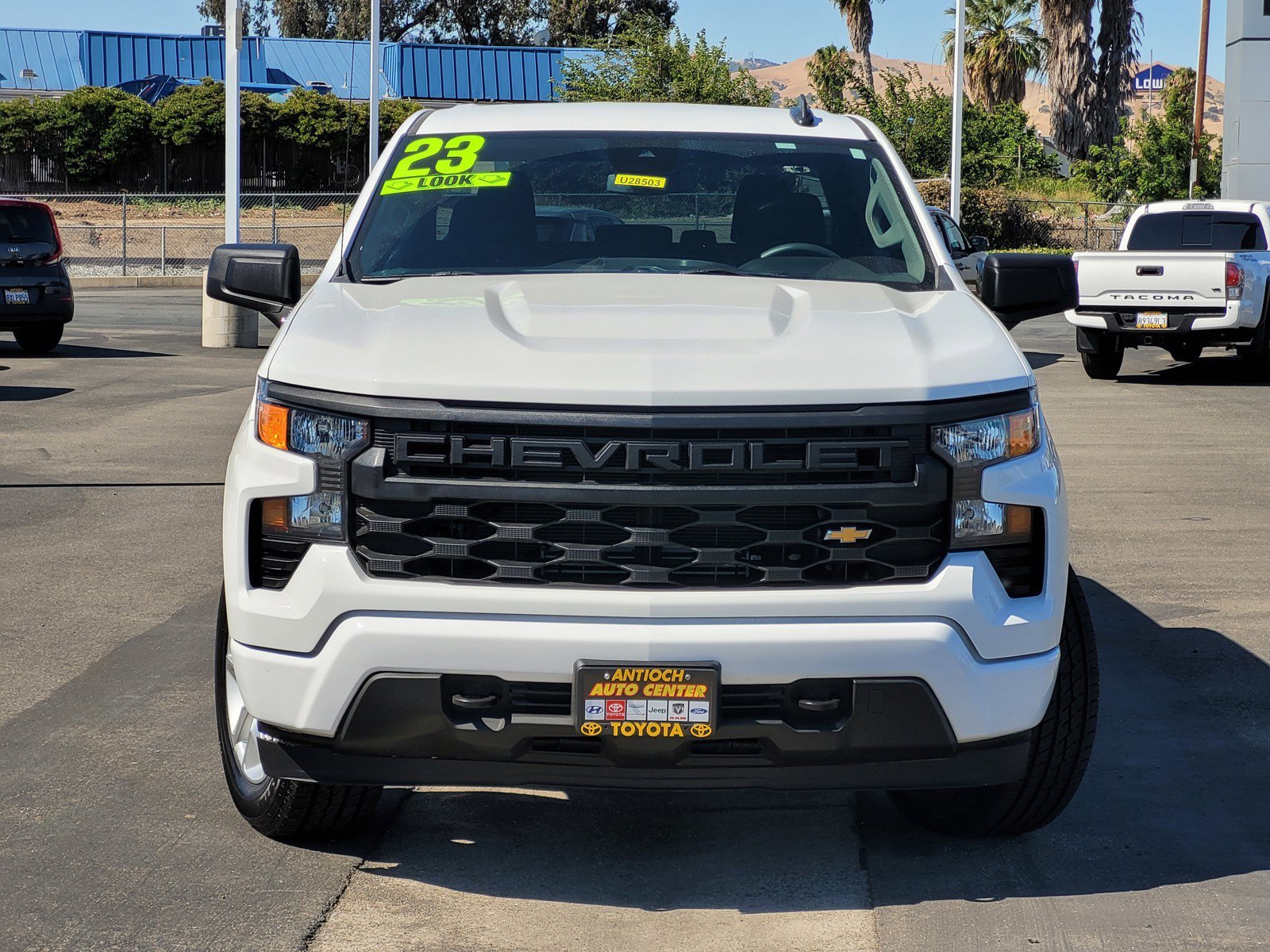 Used 2023 Summit White Chevrolet Custom image 2