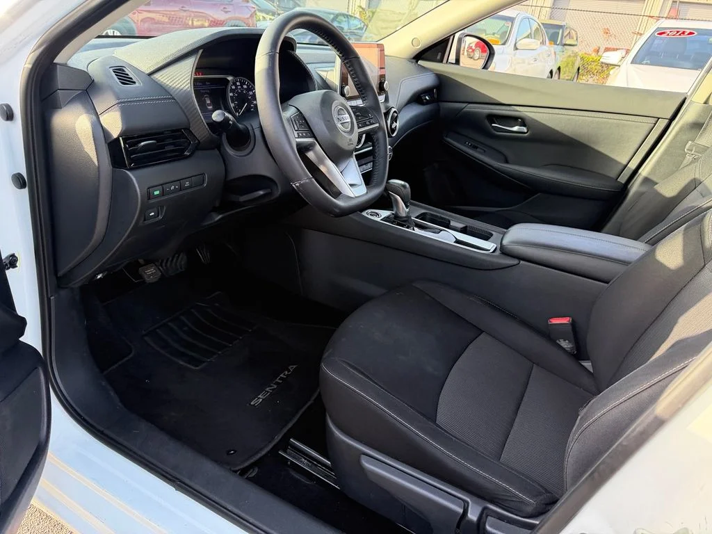 Certified Used 2021 White Nissan SV image 11