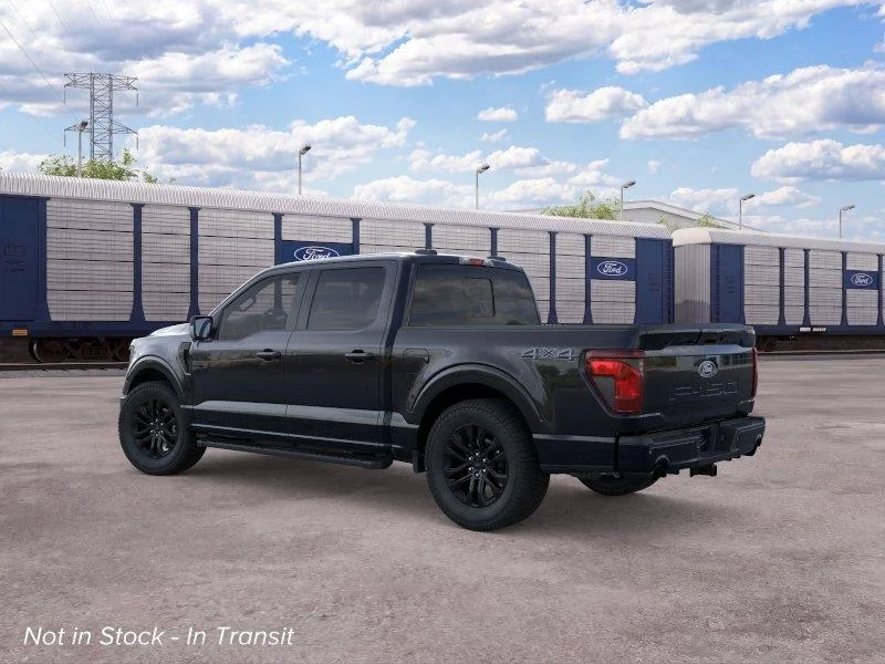 New 2026 Agate Black Metallic Ford XLT image 4