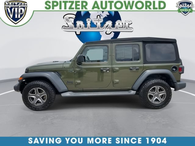 Used 2023 Green Jeep 4-Door Sport S 4x4 image 6