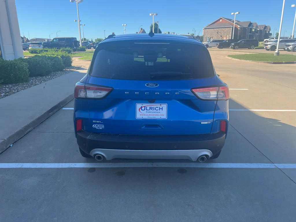 Used 2020 Velocity Blue Metallic Ford SEL image 7
