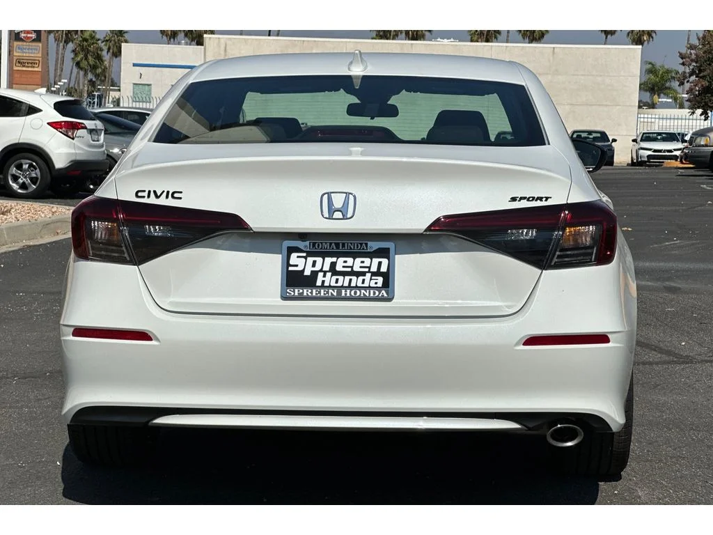 New 2026 Platinum White Pearl Honda Sport image 4