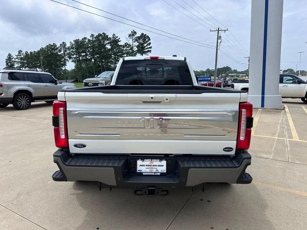 New 2026 Star White Metallic Tri-Coat Ford F-350® King Ranch® image 3