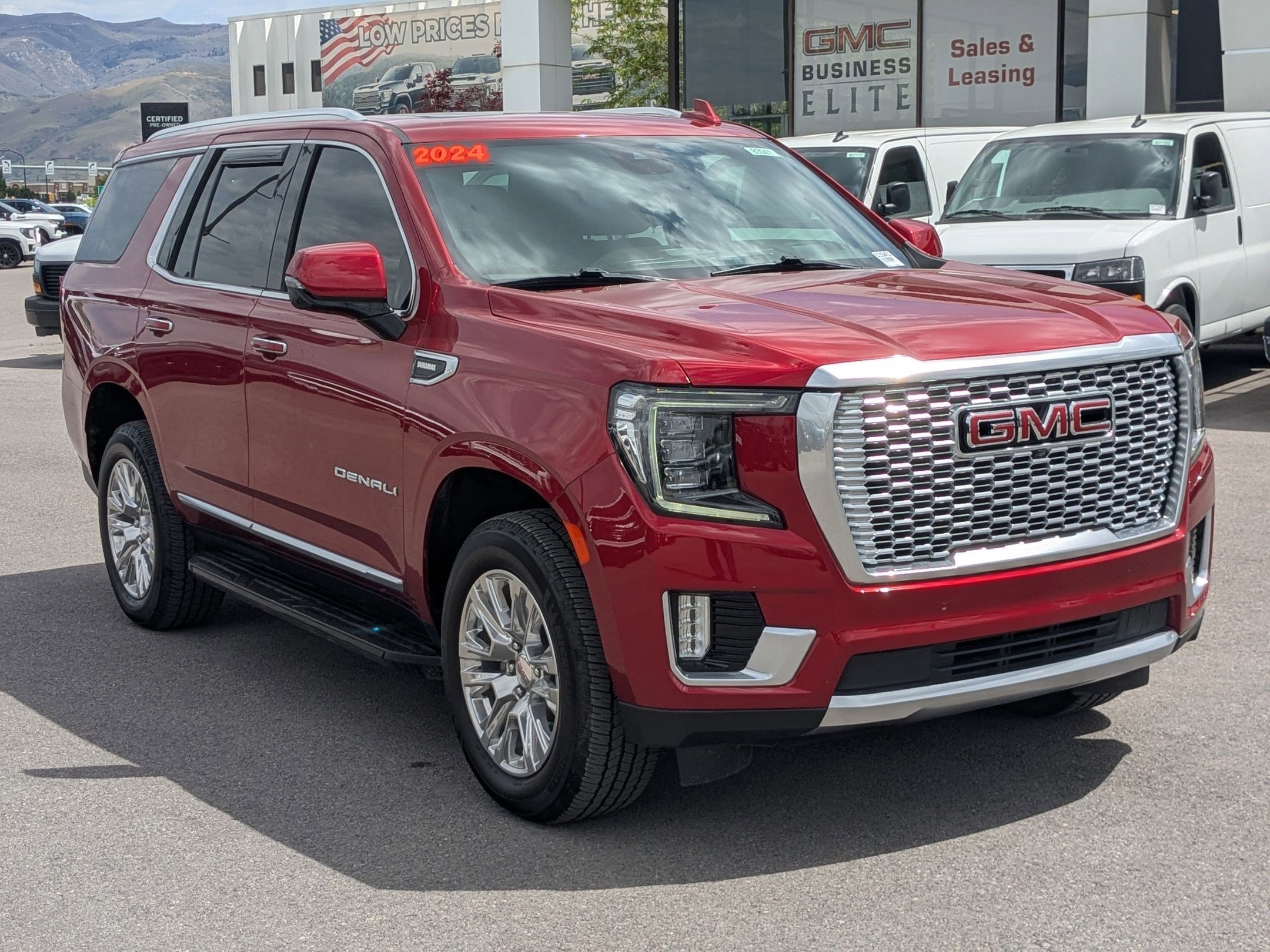Certified Used 2024 Volcanic Red Tintcoat GMC Denali image 7