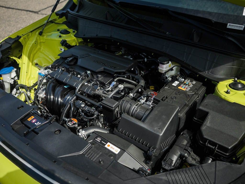 New 2027 Neoteric Yellow Hyundai SEL Sport AWD image 7