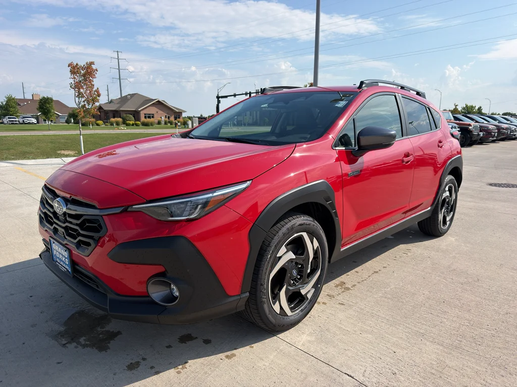 New 2026 PURE RED Subaru Limited Hybrid image 2