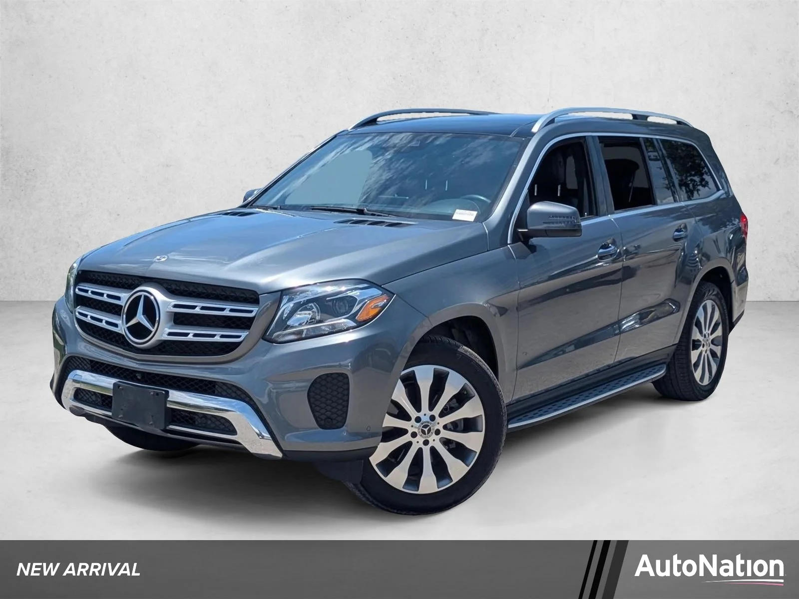 Used 2018 Selenite Grey Metallic Mercedes-Benz GLS 450 image 1