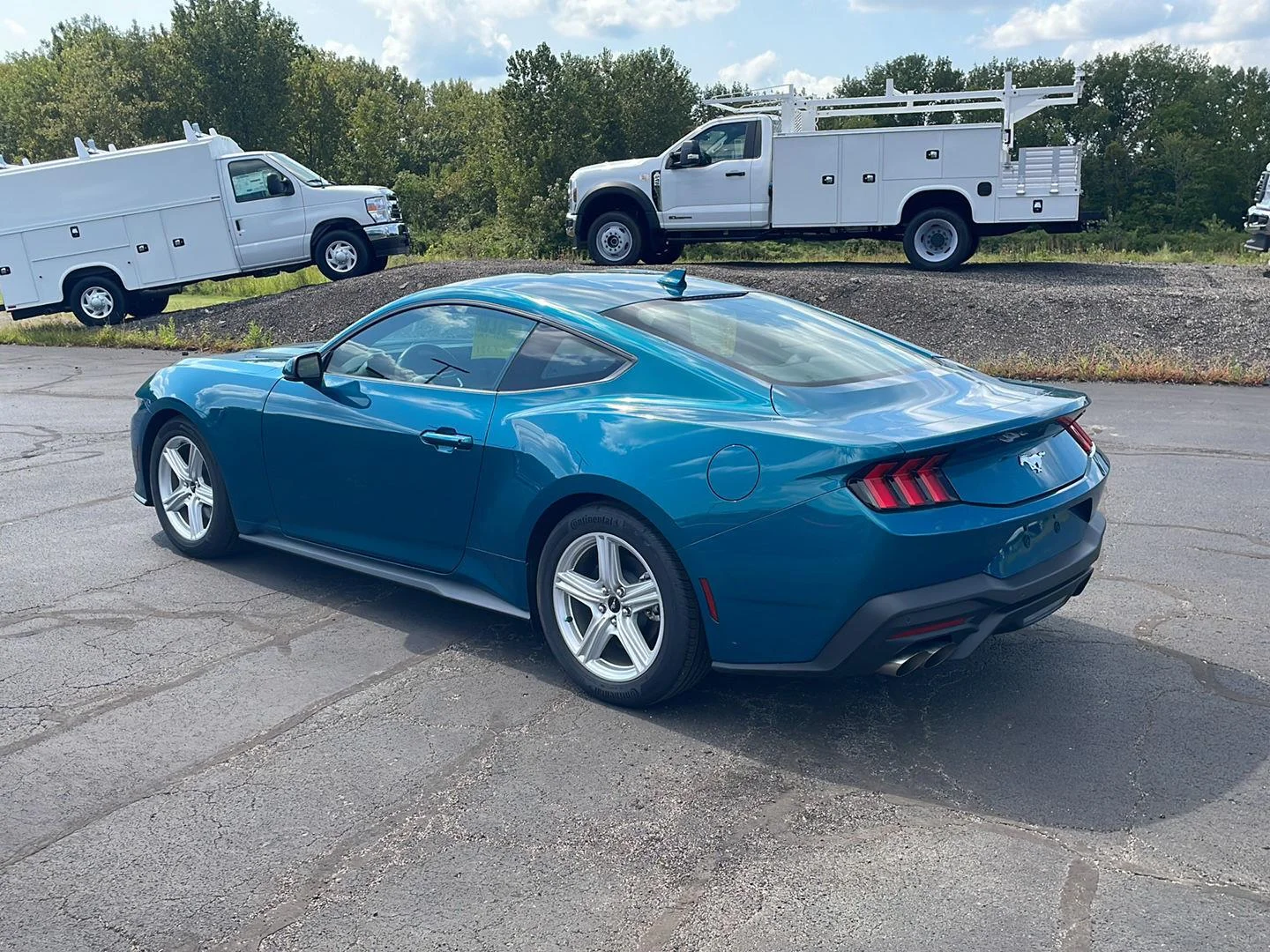 New 2026 Adriatic Blue Ford EcoBoost Premium image 3
