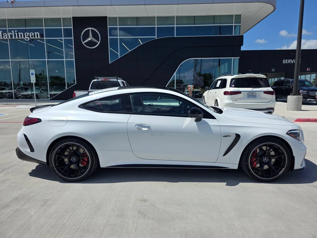 New 2026 MANUFAKTUR Moonlight White Metallic Mercedes-Benz AMG® CLE 53 4MATIC+ Coupe image 33