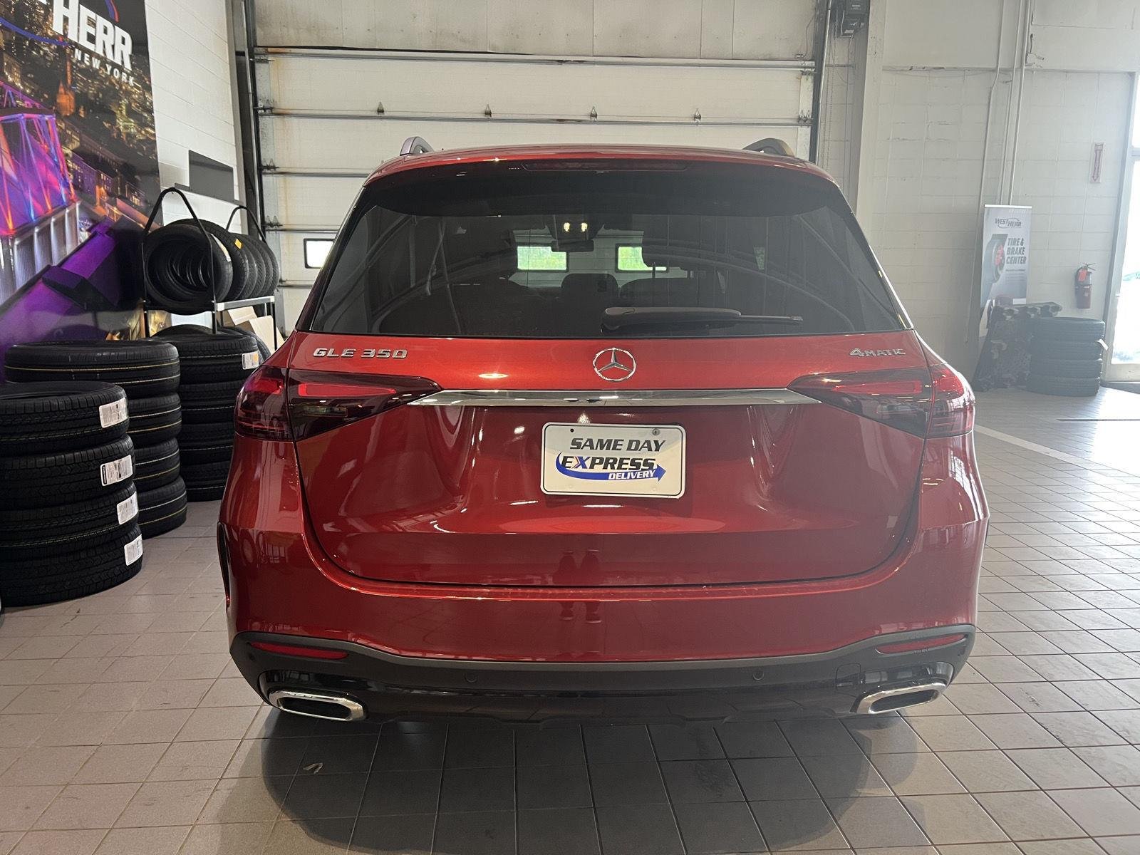 Used 2024 MANUFAKTUR Cardinal Red Metallic Mercedes-Benz GLE 350 image 5