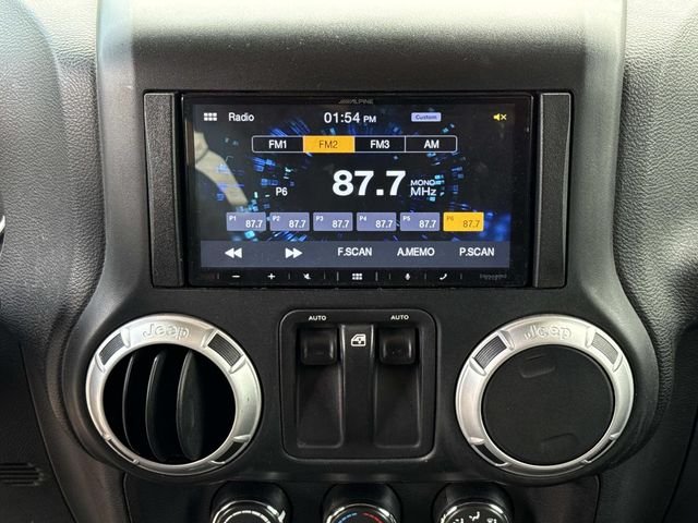Used 2015 Orange Jeep Sahara image 18