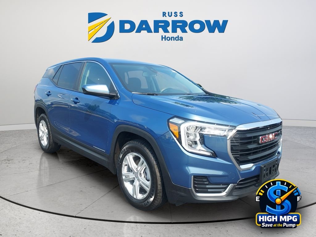 Used 2024 Blue GMC SLE image 7