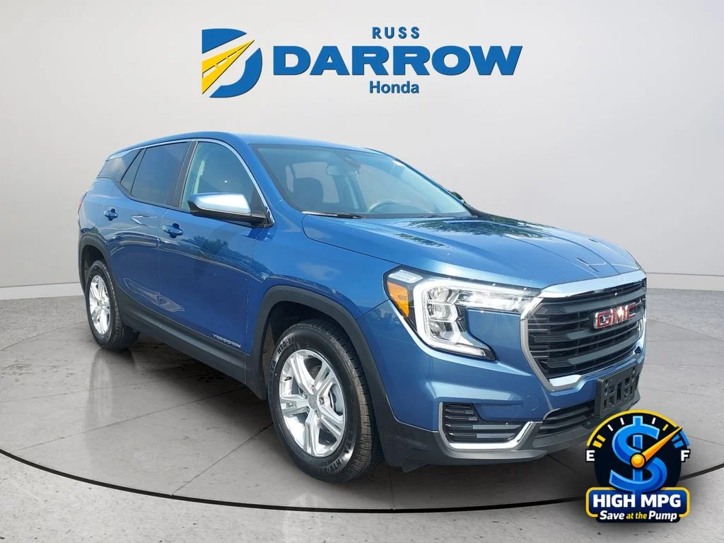 Certified Used 2024 Blue GMC SLE image 7