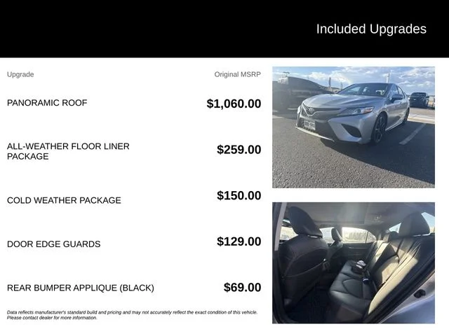 Used 2020 Silver Toyota XSE image 5