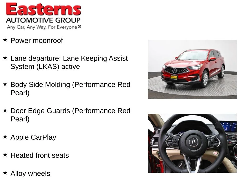 Used 2019 Red Acura Base image 11