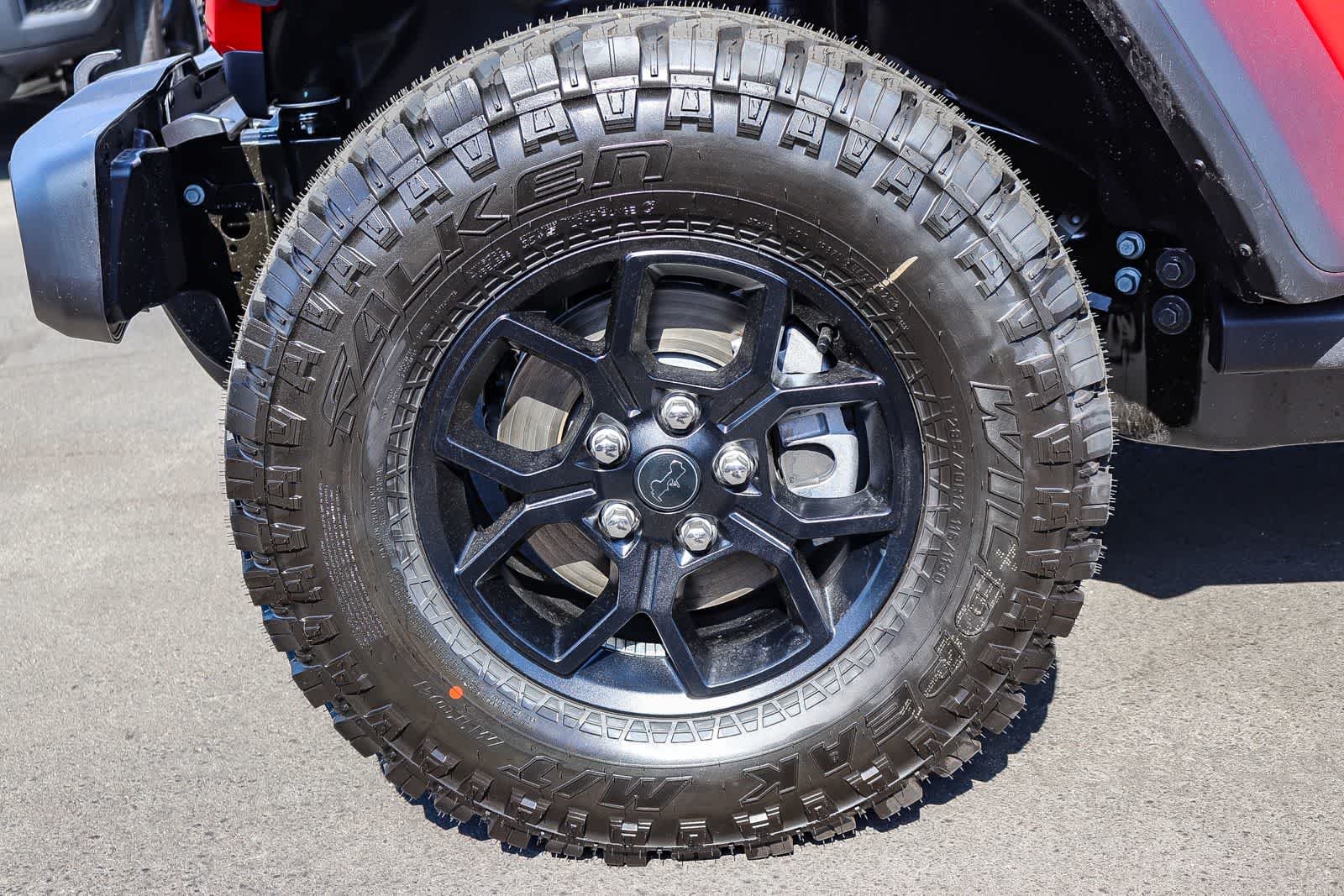 New 2026 Firecracker Red Clear-Coat Exterior Paint Jeep Willys image 9
