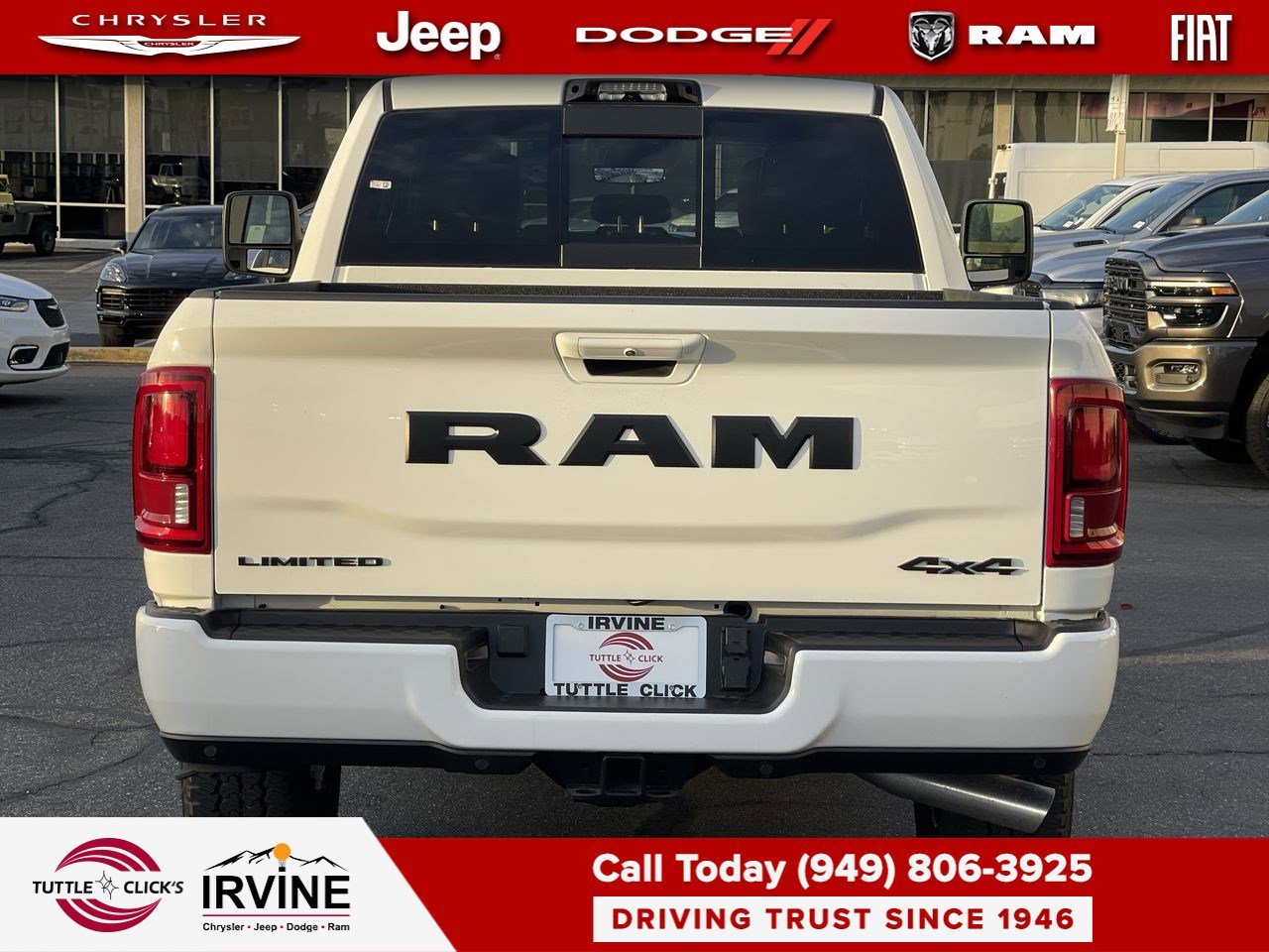 New 2026 Bright White Clear-Coat Exterior Paint RAM Limited image 5