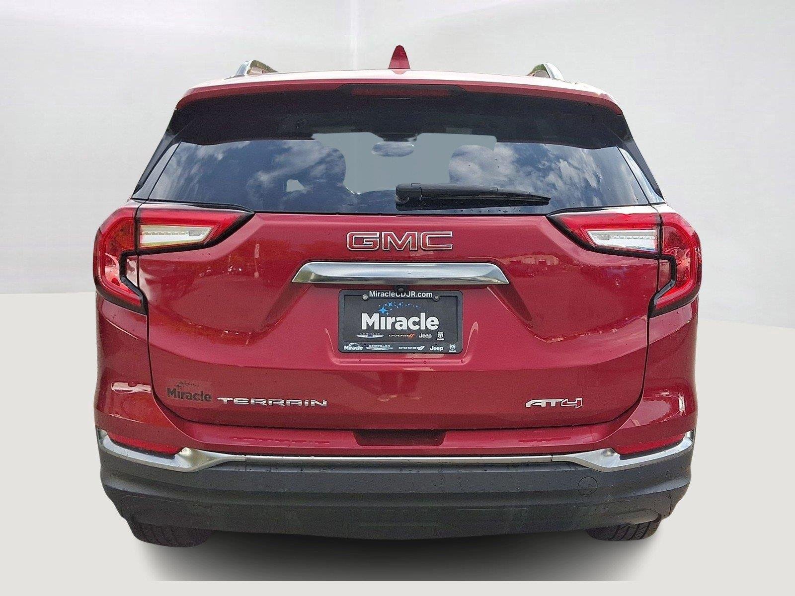 Used 2023 Volcanic Red Tintcoat GMC AT4 image 5