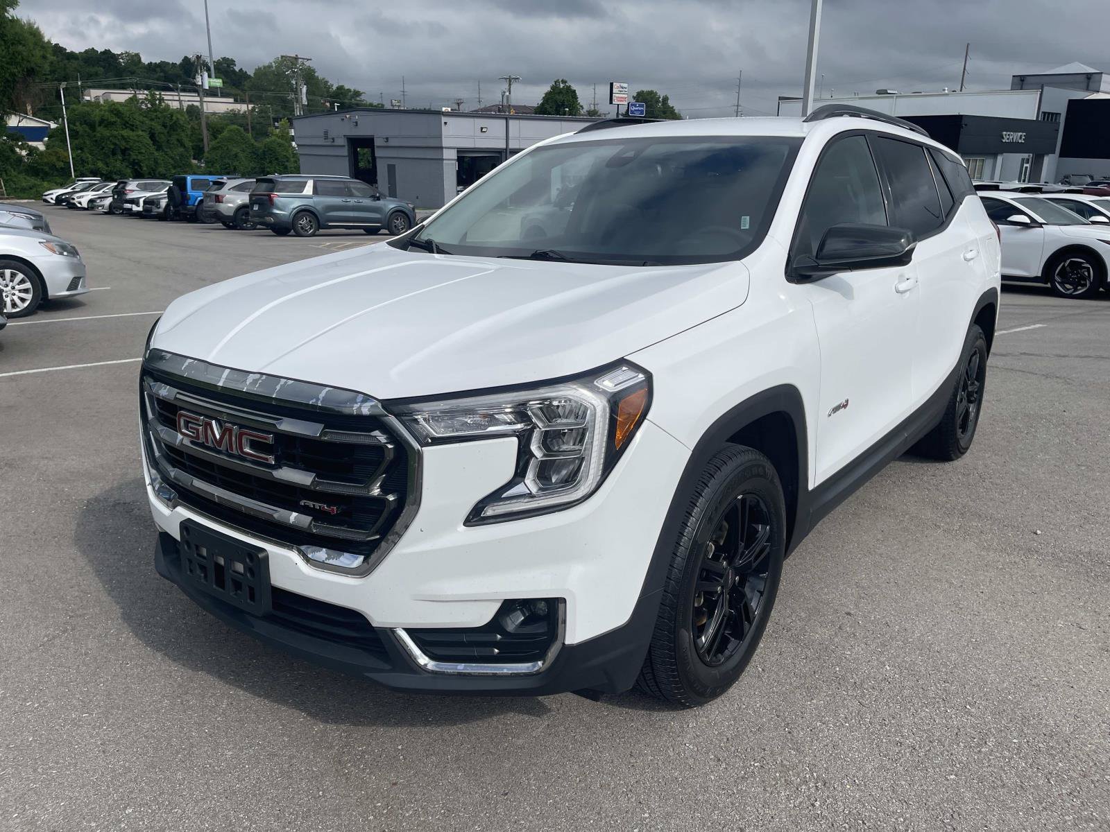 Used 2023 Summit White GMC AT4 image 7