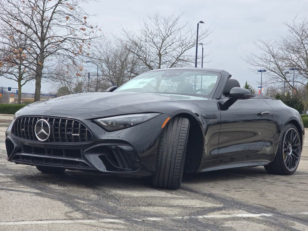 New 2026 Obsidian Black Metallic Mercedes-Benz SL 63 AMG® image 53