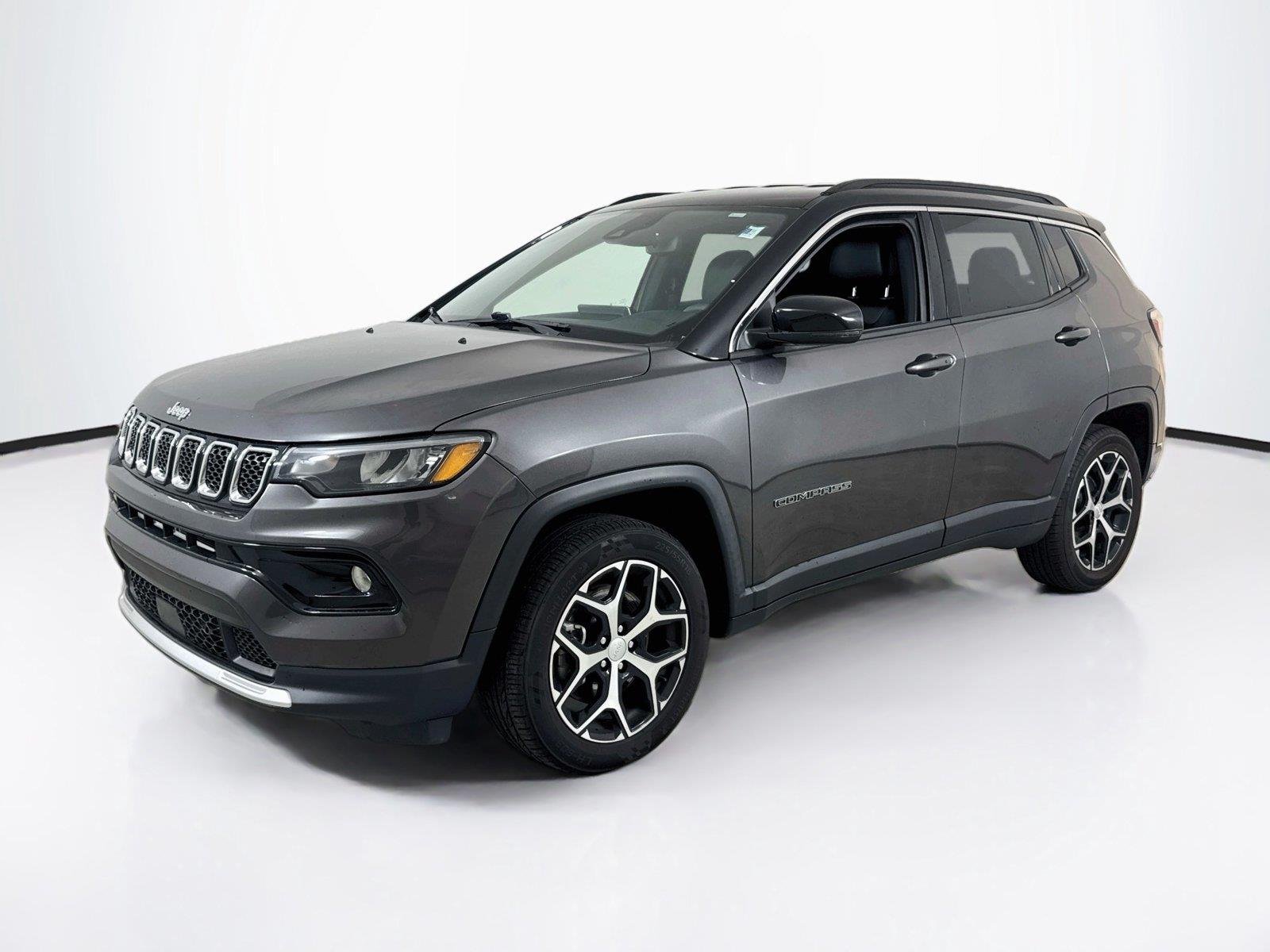 Used 2024 Black Clearcoat Jeep Limited image 1