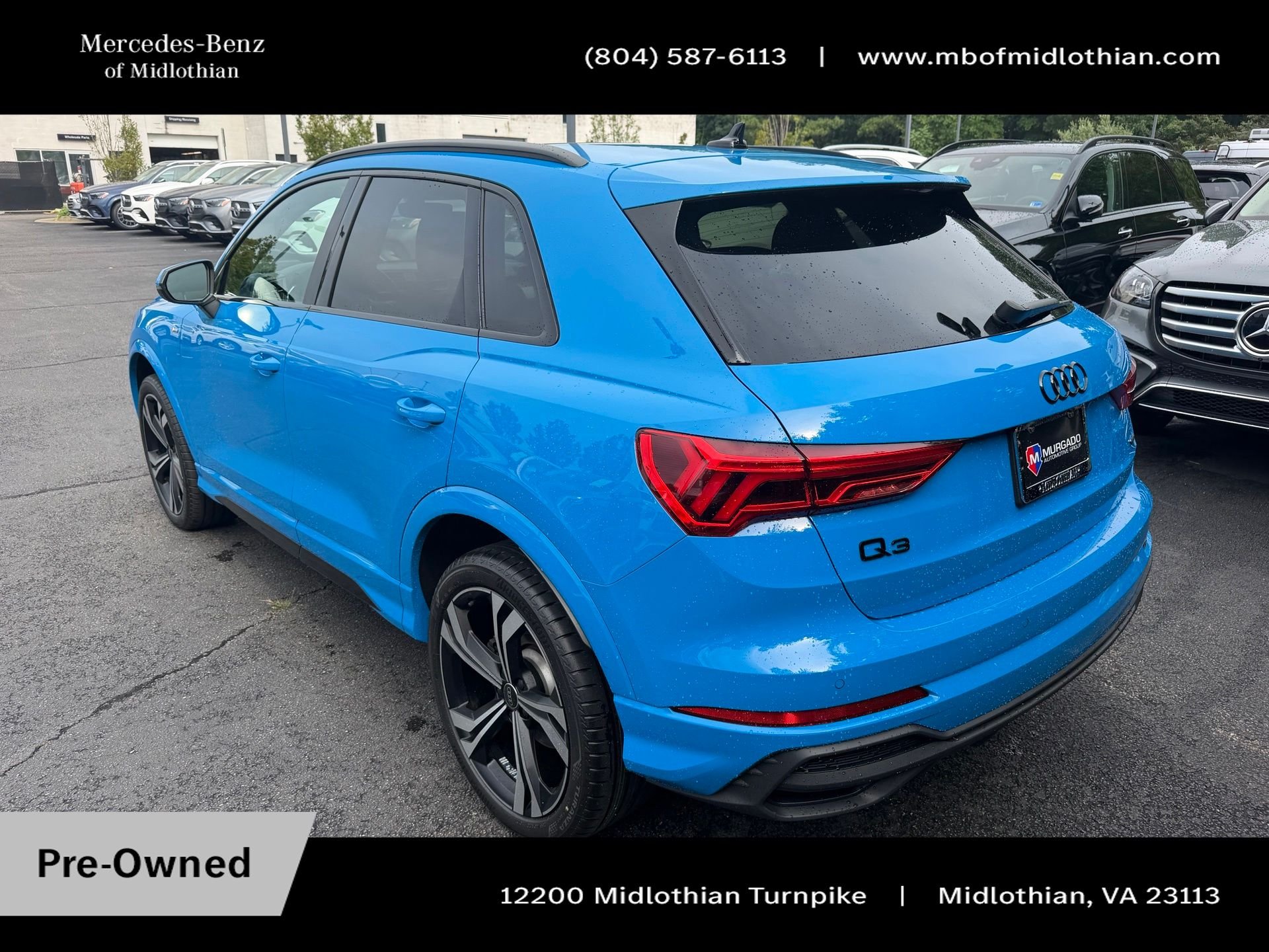 Used 2023 Blue Audi Premium Plus image 21