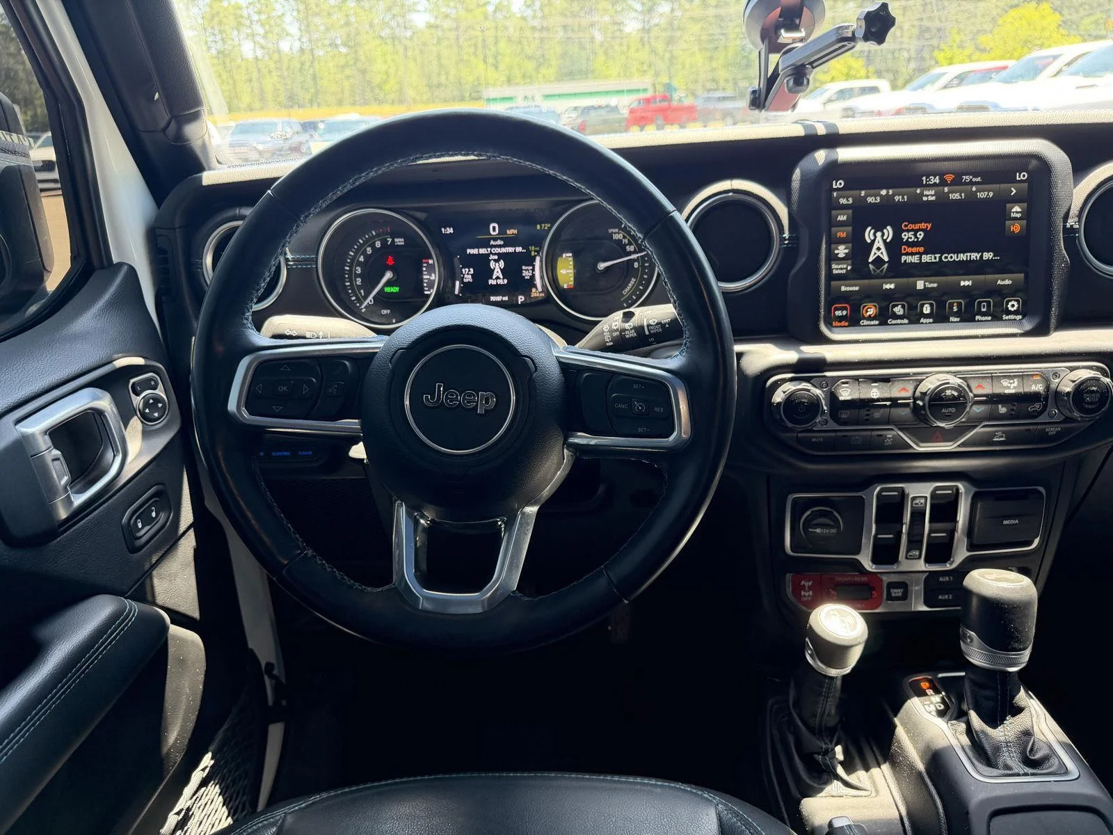 Used 2023 Bright White Jeep Rubicon image 8