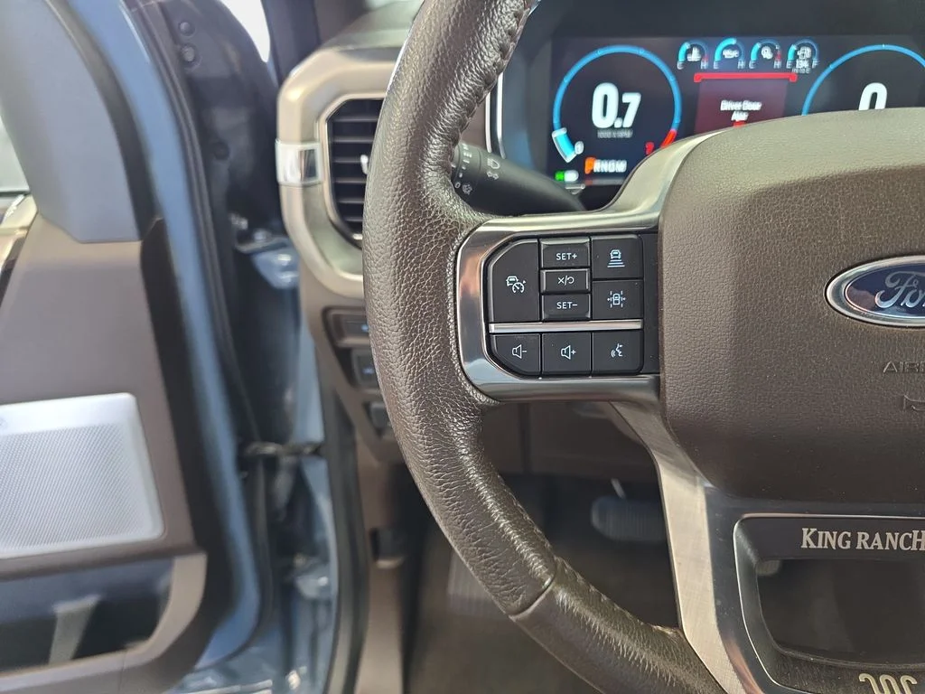 Used 2023 Azure Gray Metallic Ford King Ranch image 14