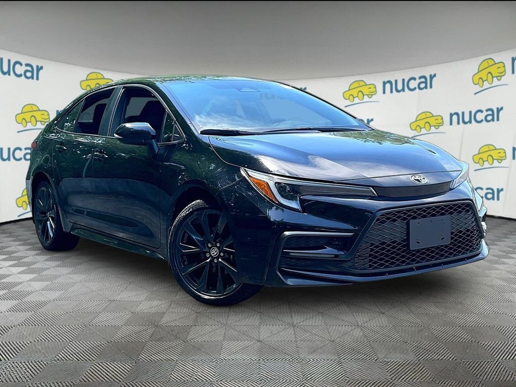 Used 2023 Black Toyota SE image 1