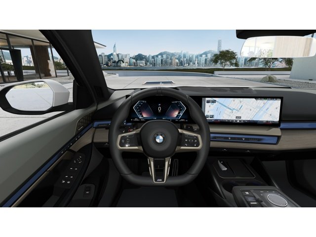 New 2027 Mineral White Metallic BMW 540i xDrive image 13
