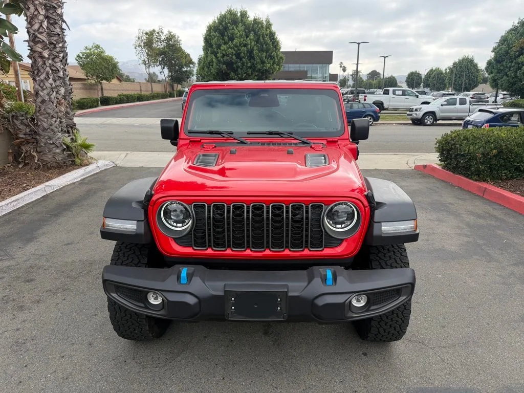 Used 2025 Red Jeep Rubicon 4xe image 2
