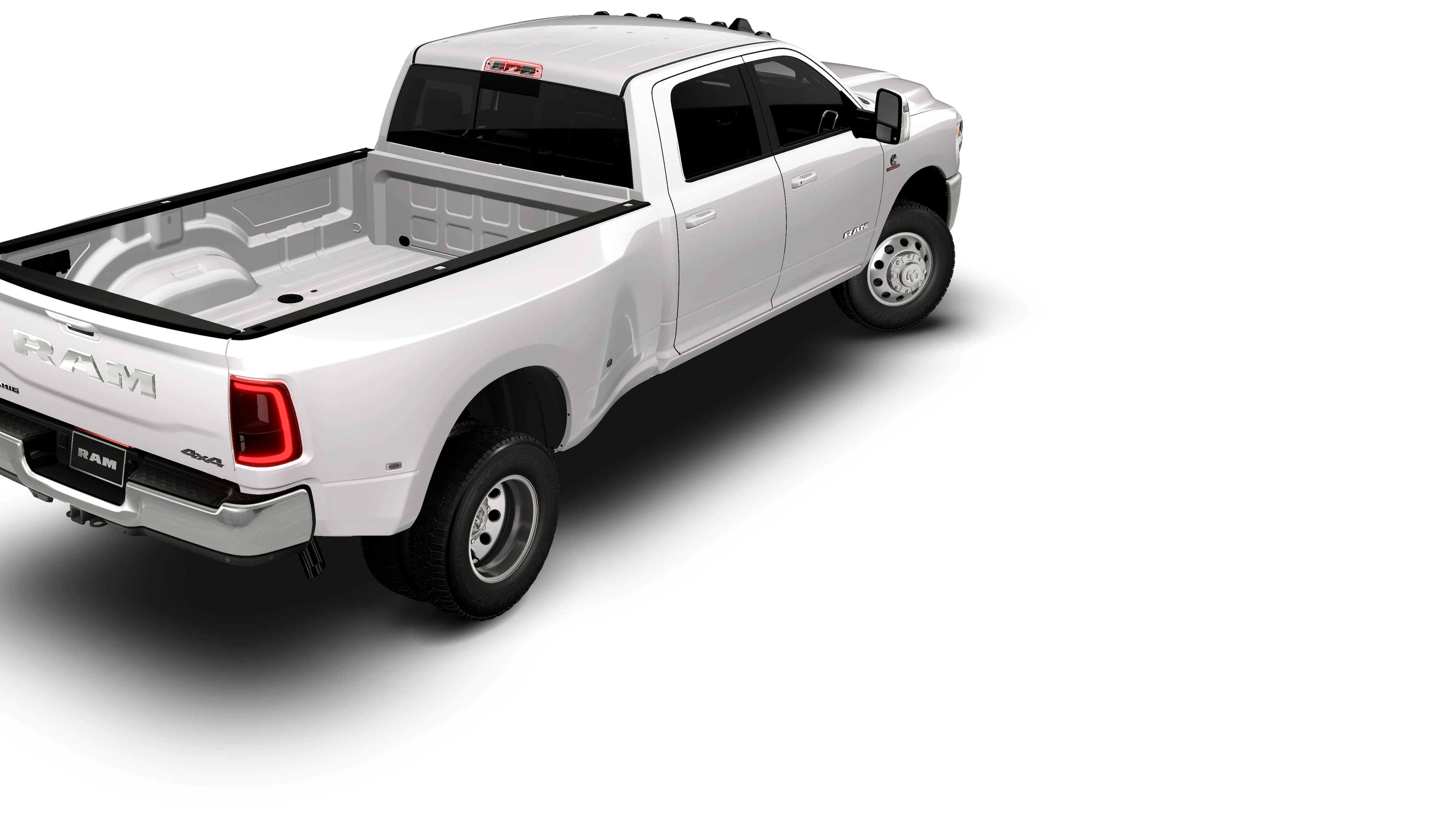 New 2026 Bright White Clear-Coat Exterior Paint RAM LARAMIE image 28