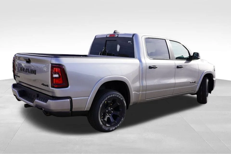 New 2026 Billet Silver Metallic Clear-Coat Exterior Paint RAM Big Horn image 3