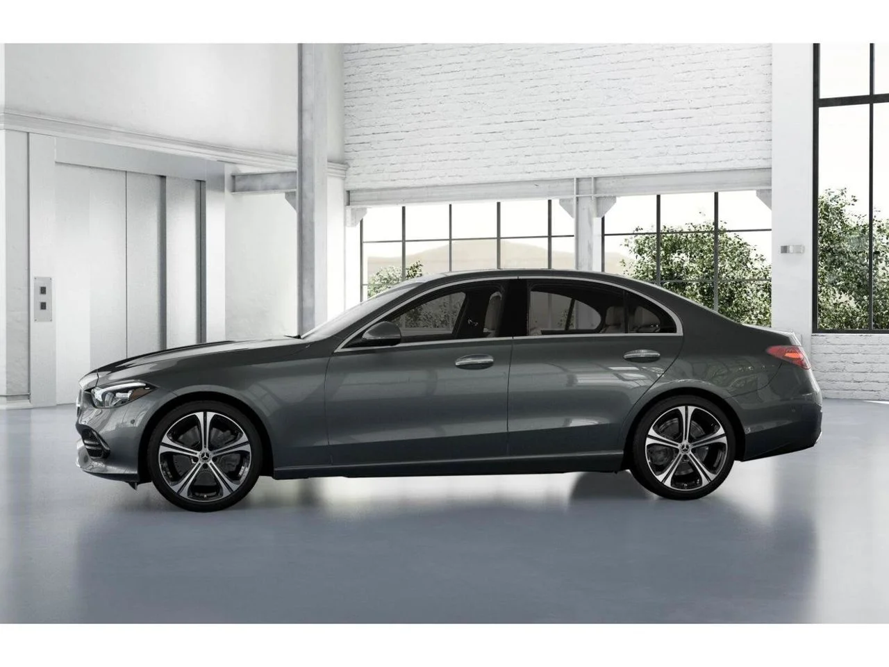 New 2026 Selenite Grey Metallic Mercedes-Benz C 300 image 35