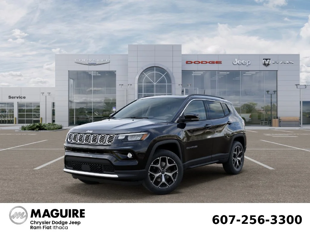 New 2026 Diamond Black Crystal Pearl-Coat Exterior Paint Jeep Limited image 1