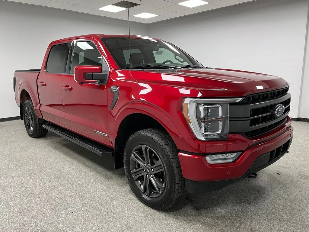 Used 2023 Red Ford Lariat image 2