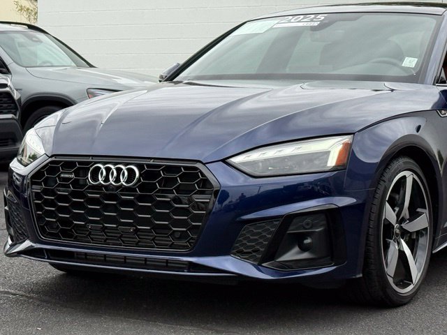 Used 2025 Blue Audi 45 S line Premium Plus image 2