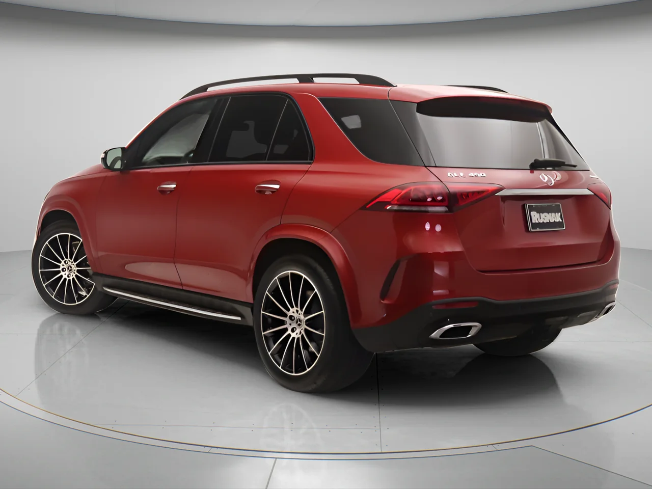 Certified Used 2023 Red Mercedes-Benz 450 4MATIC® AMG® Line Pkg image 2