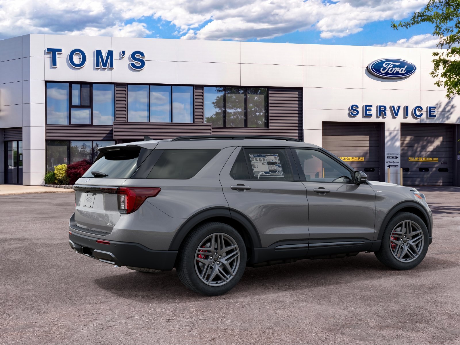 New 2027 Carbonized Gray Metallic Ford ST-Line image 6