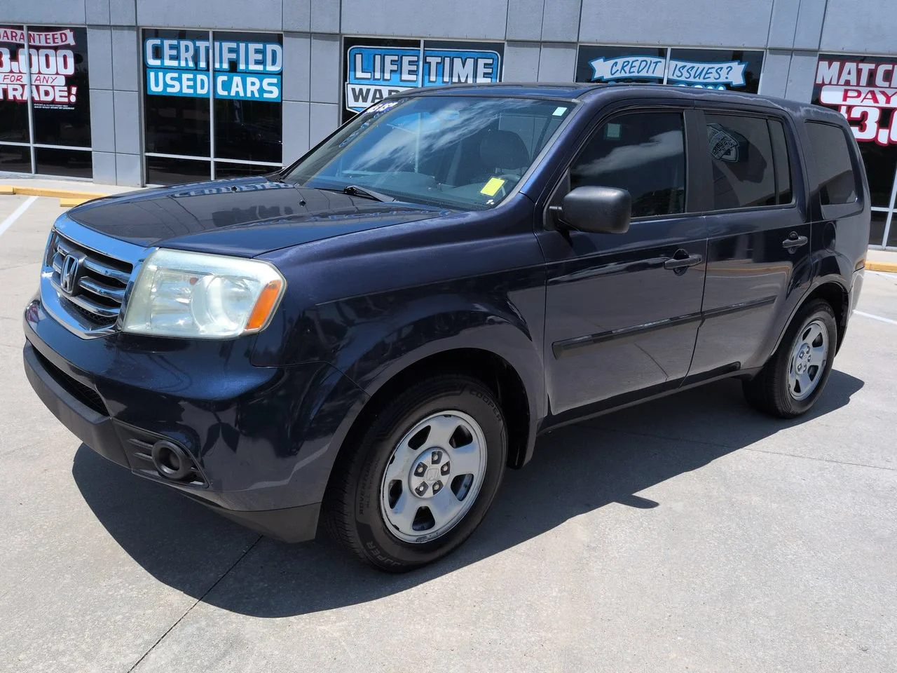 Used 2015 Obsidian Blue Honda LX image 8