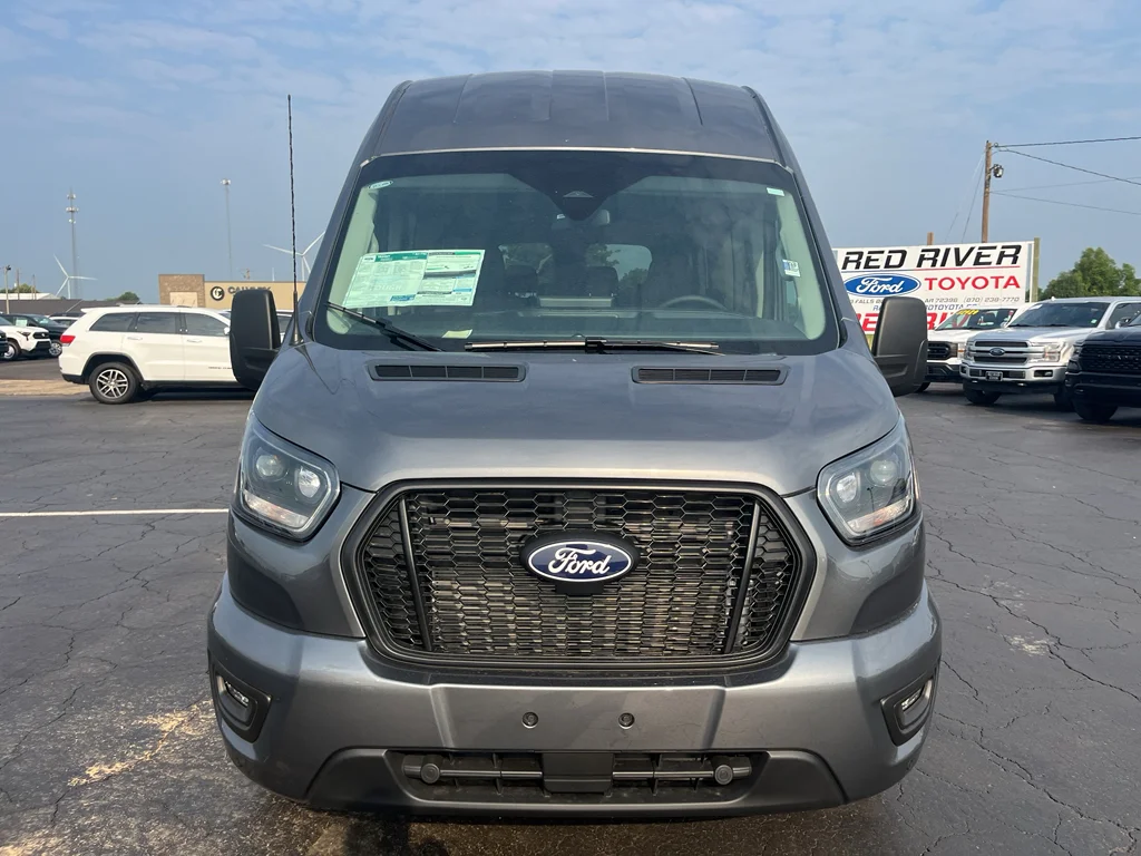 New 2026 Carbonized Gray Metallic Ford Passenger Van XL image 2