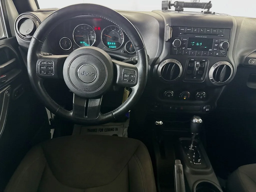 Used 2018 White Jeep Unlimited Willys Wheeler image 24