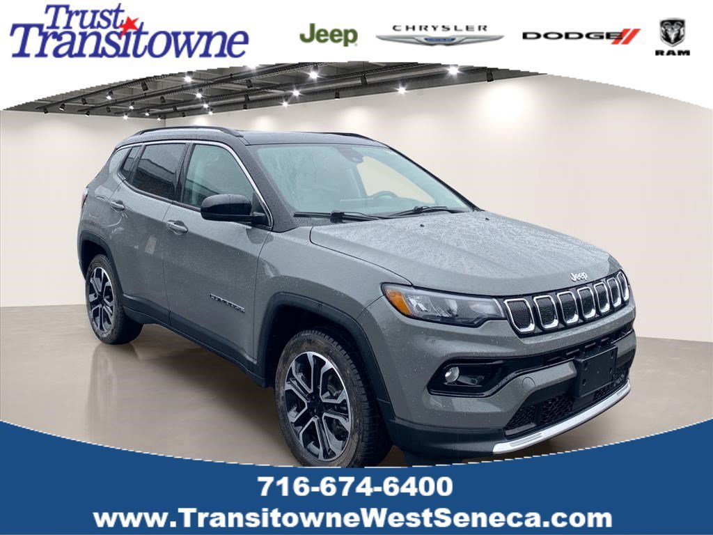 Used 2022 Sting-Gray Clearcoat Jeep Limited image 1