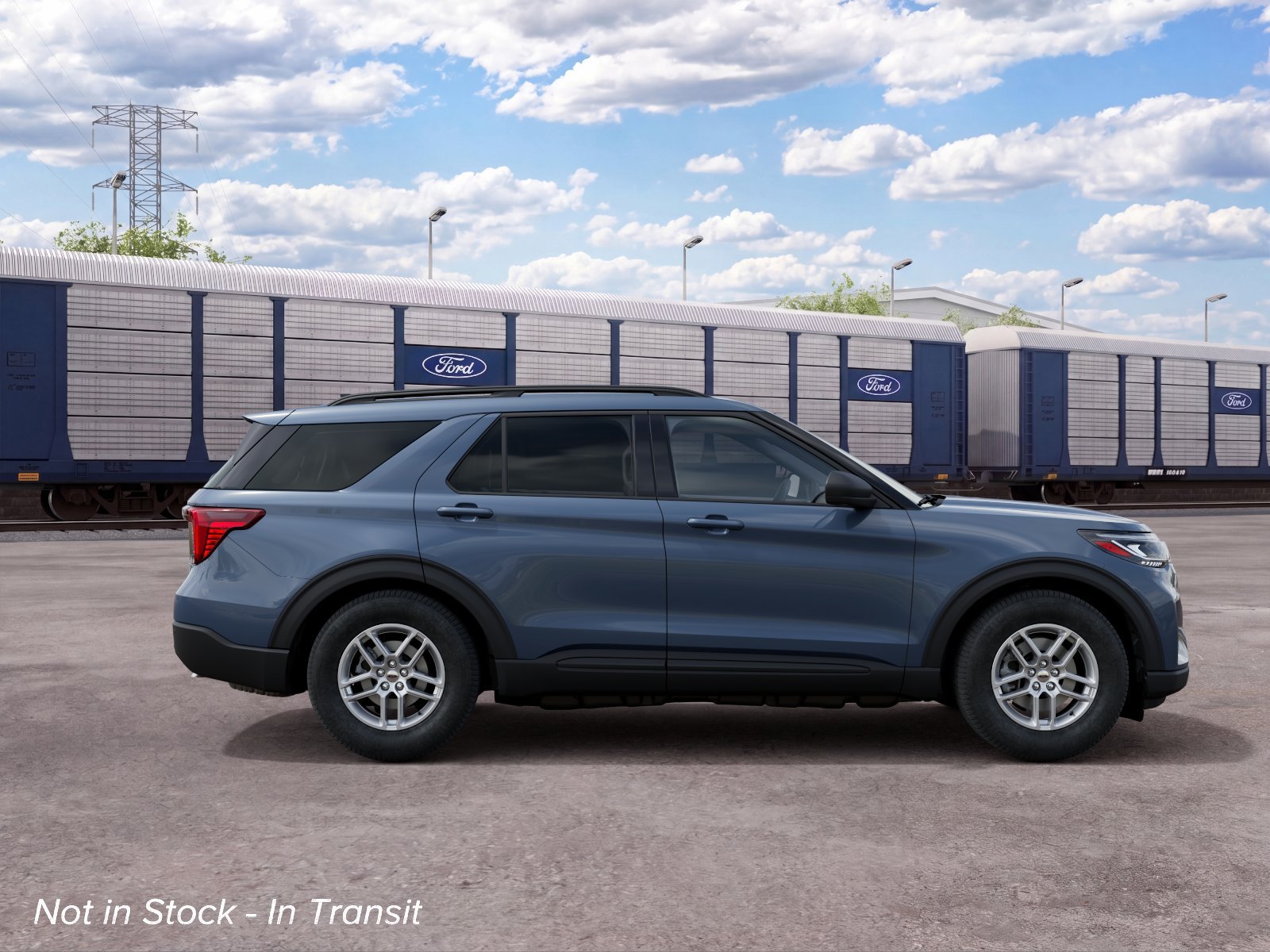 New 2027 Vapor Blue Metallic Ford Active image 5