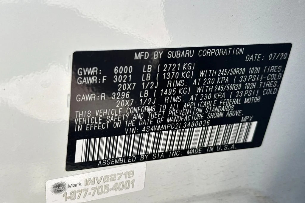 Used 2020 White Subaru Limited image 36