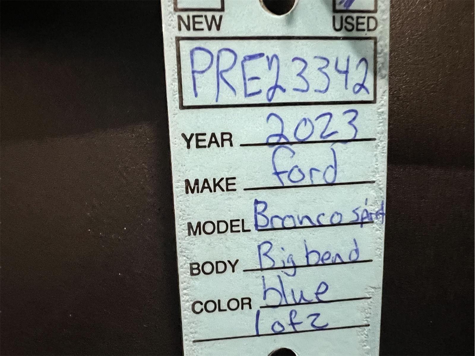 Used 2023 Area 51 Ford Big Bend image 28