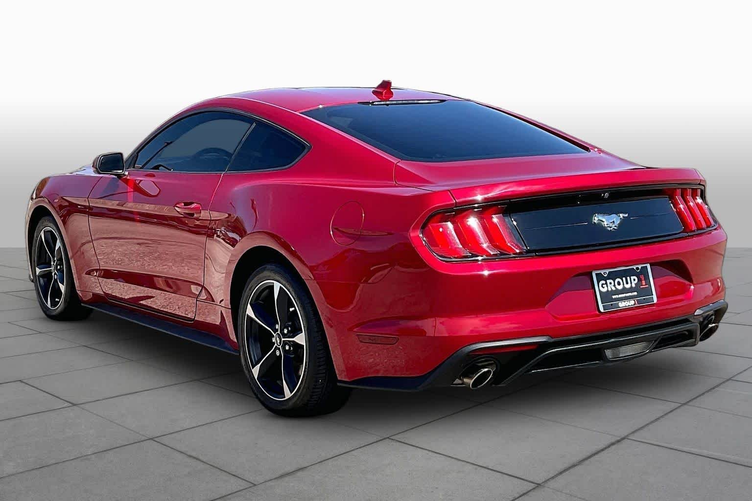 Used 2021 Rapid Red Metallic Tinted Clearcoat Ford EcoBoost image 10